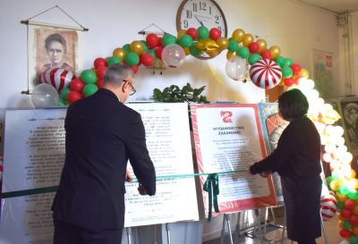 Wystawa literacka w JEDYNCE