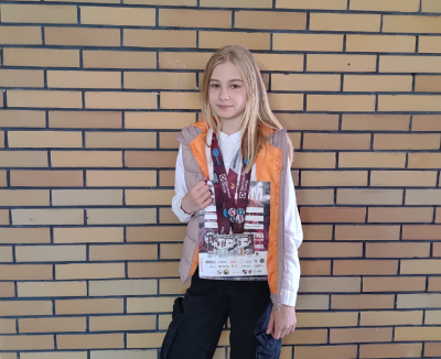 Sukces uczennicy z Trójki - Zosia Wicemistrzynią Polski w Teakwondo