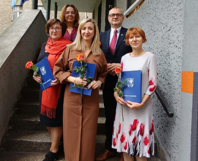 Nagroda Burmistrza Ozimka dla naszych nauczycielek!