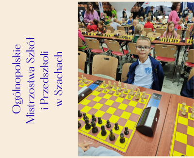 Sukces Franka z Trójki w Ogólnopolskich Mistrzostwach Szkół i Przedszkoli w Szachach!