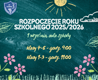Rozpoczęcie roku szkolnego